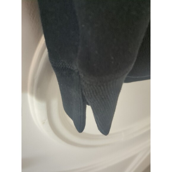 Sweaty Betty Sweatshirt XS After Class Longline Black Side Slit Top - Picture 6 of 8